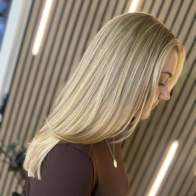 Gepflegtes, glänzendes Haar